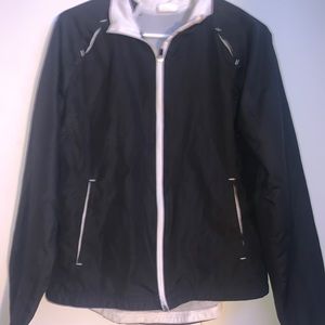 Black and White Wind- Breaker Jacket